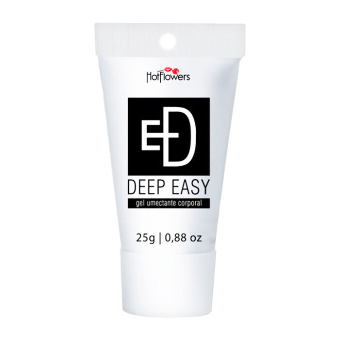 DEEP EASY SUPER ANESTÉSICO ANAL EM GEL 25G HOT FLOWERS