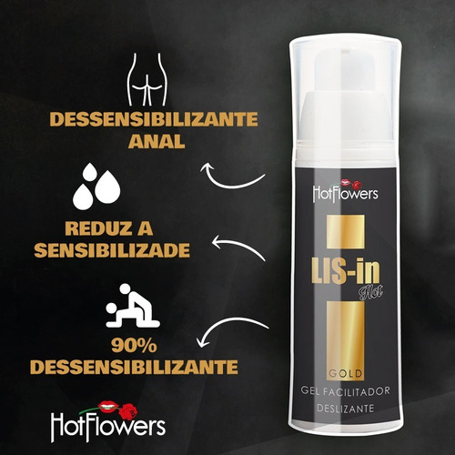 LIS-IN GOLD FACILITADOR E DESLIZANTE ANAL 30G - Imagem 2