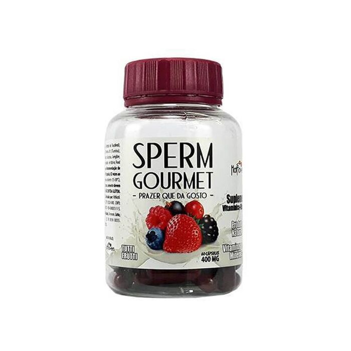 SPERM GOURMET SUPLEMENTO DE TUTTI-FRUTTI