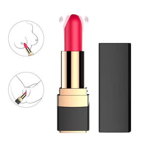 VIBRADOR BATOM BULLET COM 10 MODOS DE VIBRAÇÃO RECARREGÁVEL VIA USB