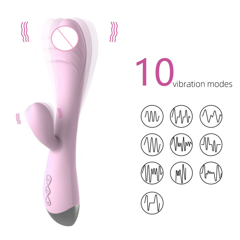 VIBRADOR PONTO G COM 10 MODOS DE VIBRAÇÕES RECARREGÁVEL VIA USB - Imagem 2