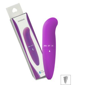 VIBRADOR ESTIMULADOR DE PONTO G TOQUE AVELUDADO COM 01 VIBRAÇÃO Á PILHA