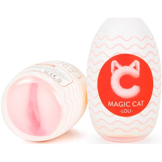 MAGIC CAT LOLI MASTURBADOR MASCULINO EM CYBERSKIN FORMATO VAGINA - Imagem 2