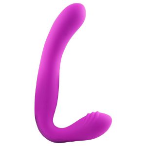 VIBRADOR DUPLO COM 30 MODOS DE VIBRAÇÕES RECARREGÁVEL VIA USB