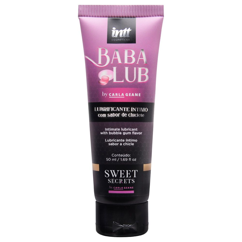 BABA LUB LUBRIFICANTE ÍNTIMO COM SABOR DE CHICLETE INTT
