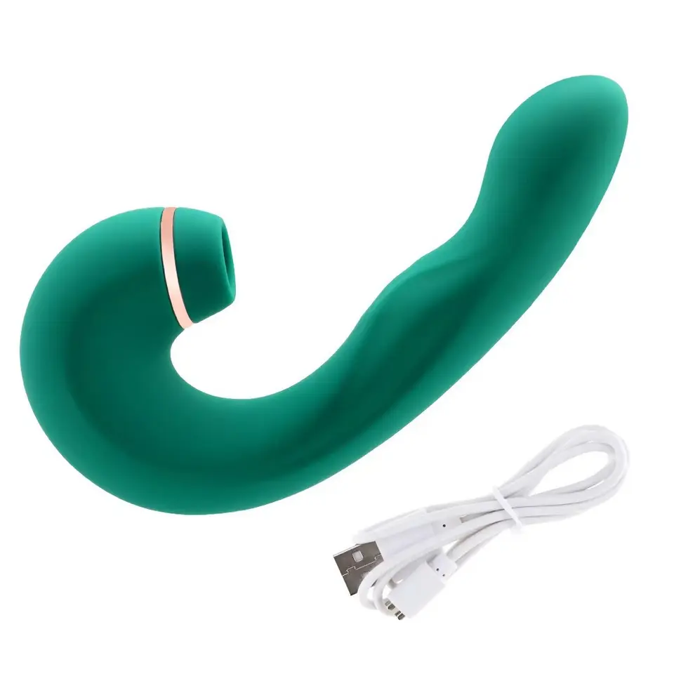 VIBRADOR FLEX PONTO G E SUGADOR COM 10 VIBRAÇÕES E 5 MODOS DE SUCÇÃO VIA USB - Imagem 7