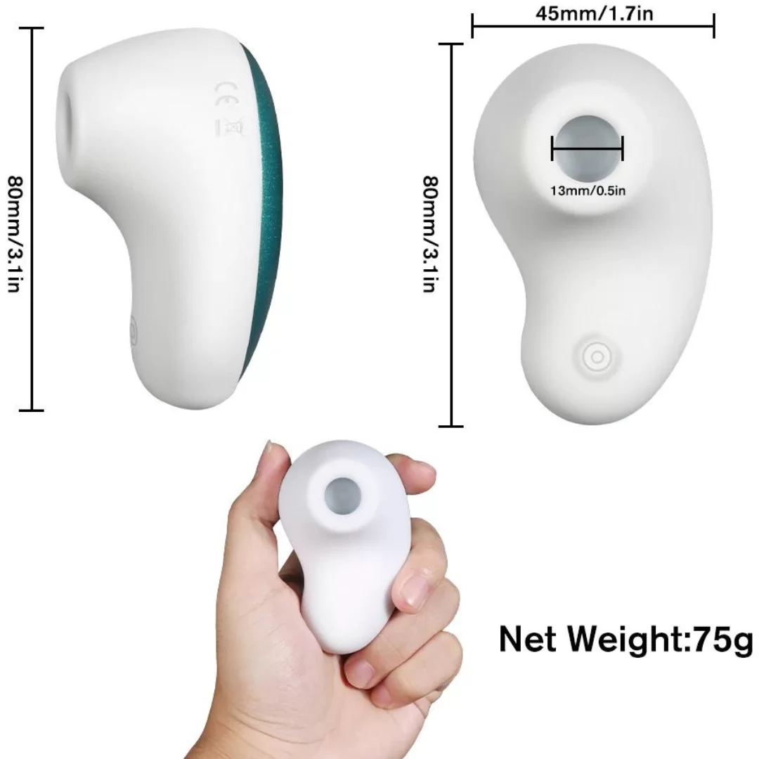 VIBRADOR SUGADOR ZUN COM 10 MODOS DE ESTIMULAÇÃO VIA USB MAGNÉTICO - Imagem 6