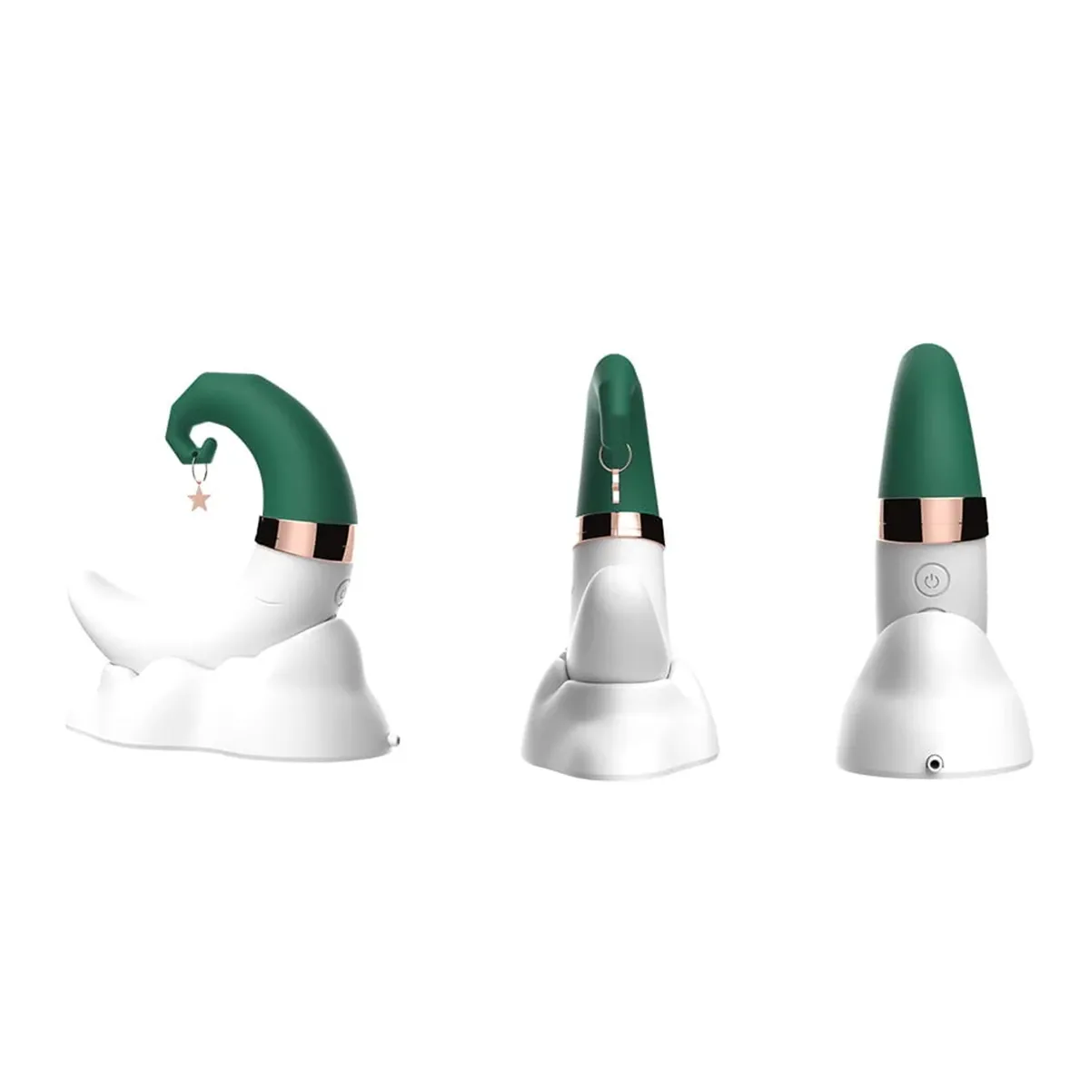 VIBRADOR LUA COM 09 MODOS DE VIBRAÇÃO E 10 DE SUCÇÃO RECARREGÁVEL VIA USB - Imagem 2