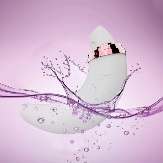 VIBRADOR LUA COM 09 MODOS DE VIBRAÇÃO E 10 DE SUCÇÃO RECARREGÁVEL VIA USB - Imagem 8