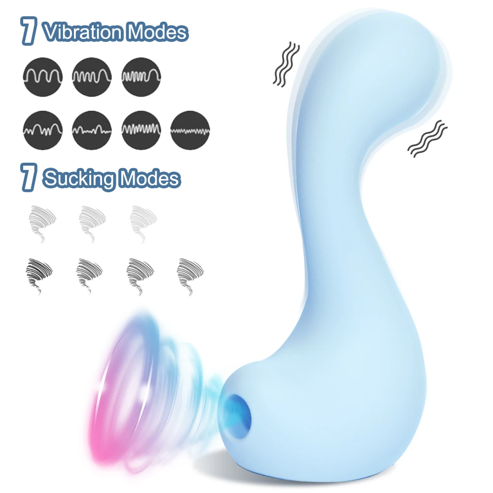 VIBRADOR DINO COM 07 ONDAS DE SUCÇÃO E 07 MODOS DE VIBRAÇÃO VIA USB - Imagem 2