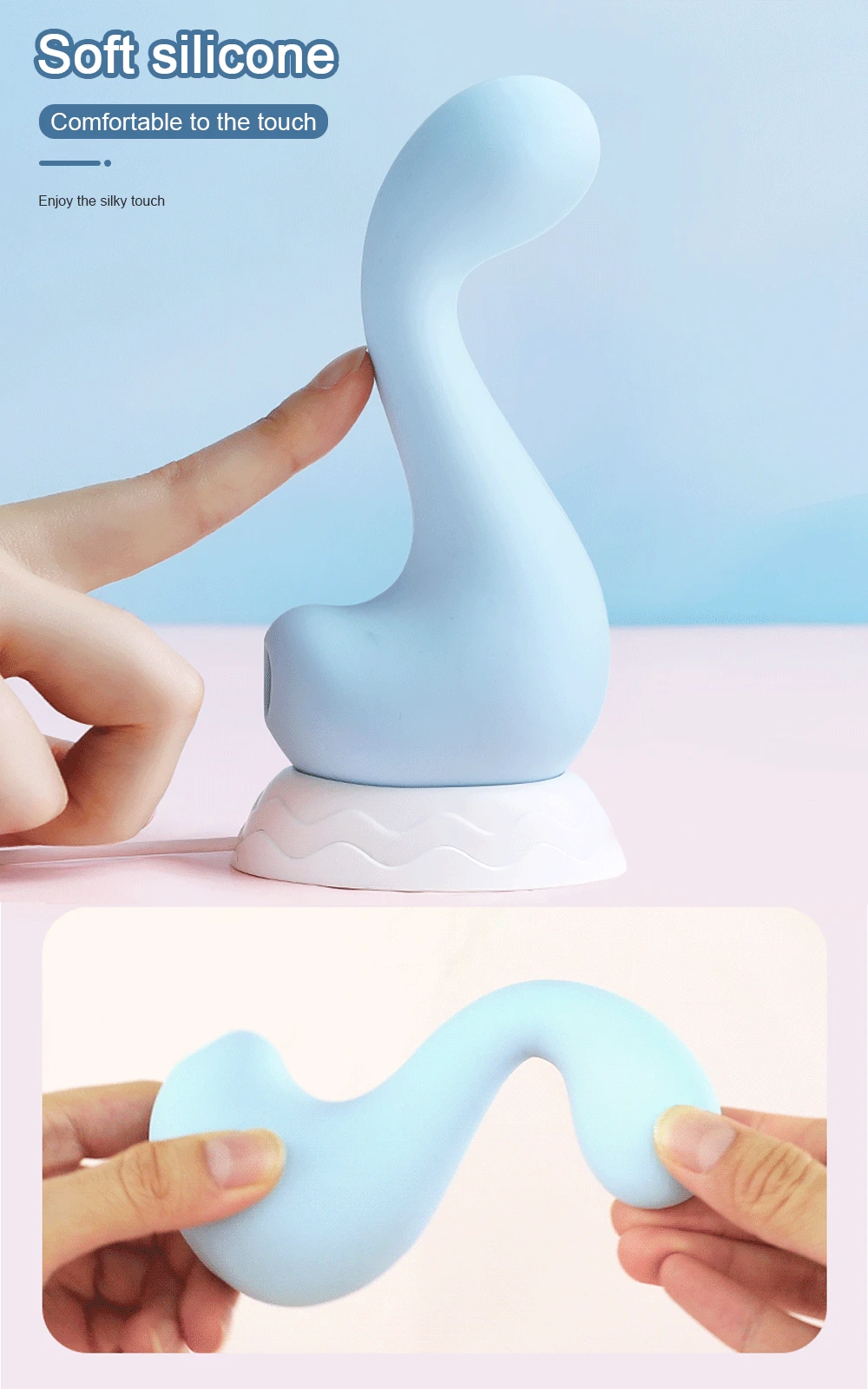 VIBRADOR DINO COM 07 ONDAS DE SUCÇÃO E 07 MODOS DE VIBRAÇÃO VIA USB - Imagem 4