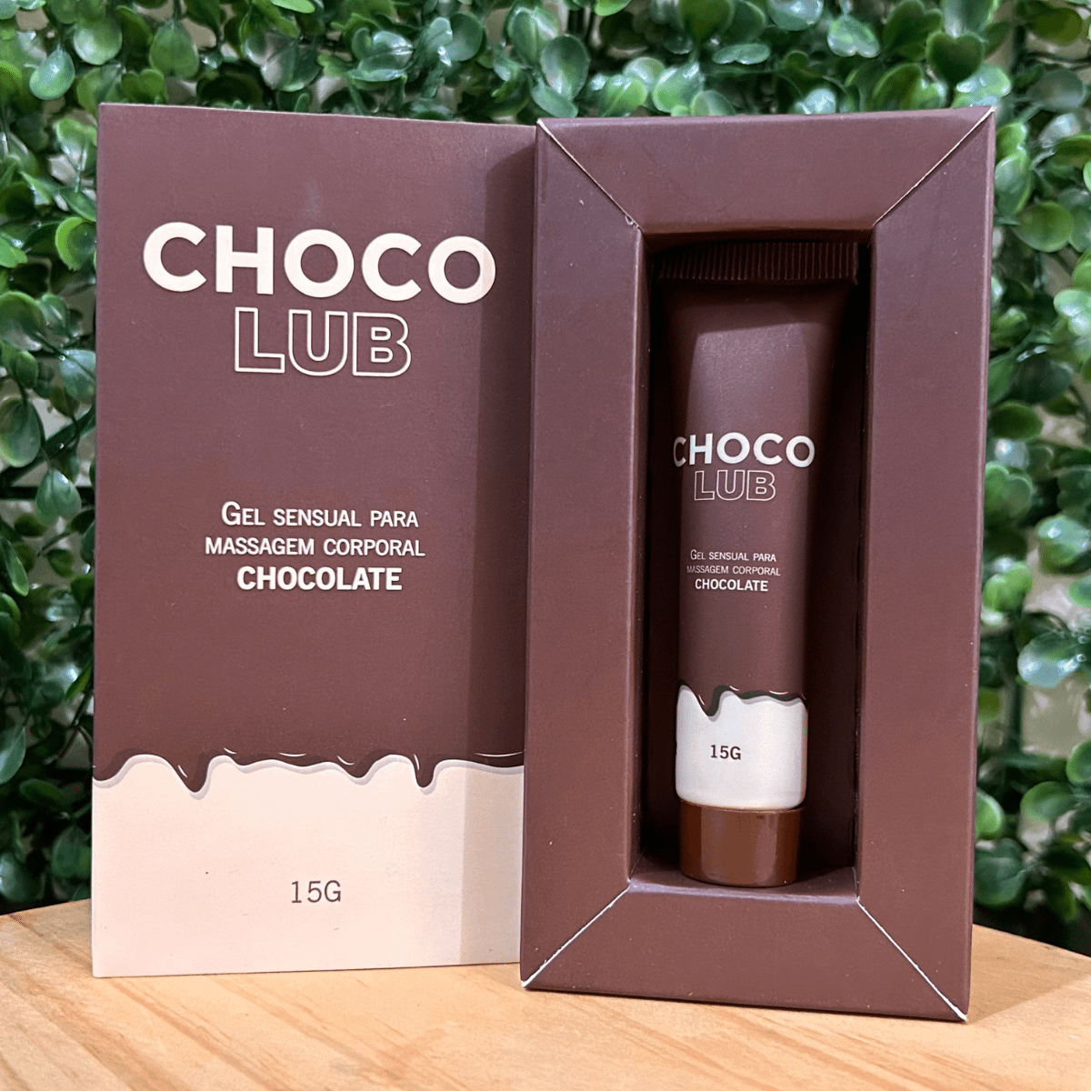 CHOCOLUB LUBRIFICANTE BEIJÁVEL DE CHOCOLATE 15G - Imagem 2