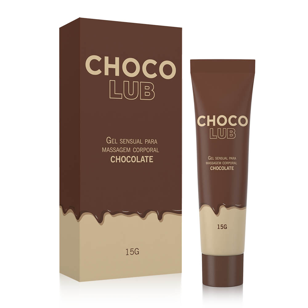 CHOCOLUB LUBRIFICANTE BEIJÁVEL DE CHOCOLATE 15G