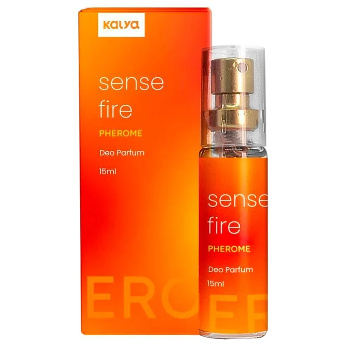 SENSE FIRE PERFUME FEMININO COM FEROMÔNIO 15ML