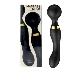 VIBRADOR VARINHA STICK COM DUPLA ESTIMULAÇÃO COM 20 MODOS DE VIBRAÇÃO VIA USB