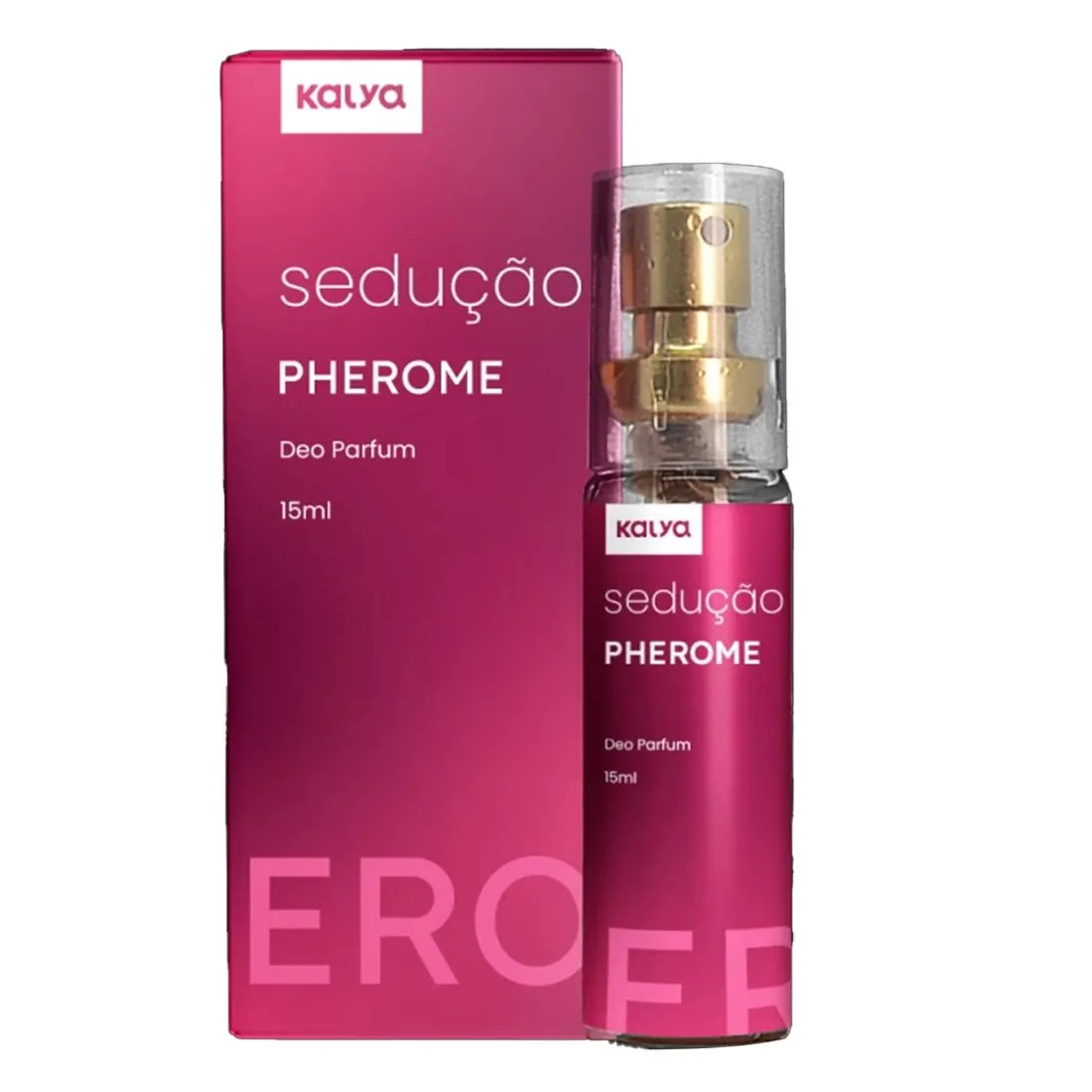 SEDUÇÃO PERFUME FEMININO COM FEROMÔNIO 15ML KALYA