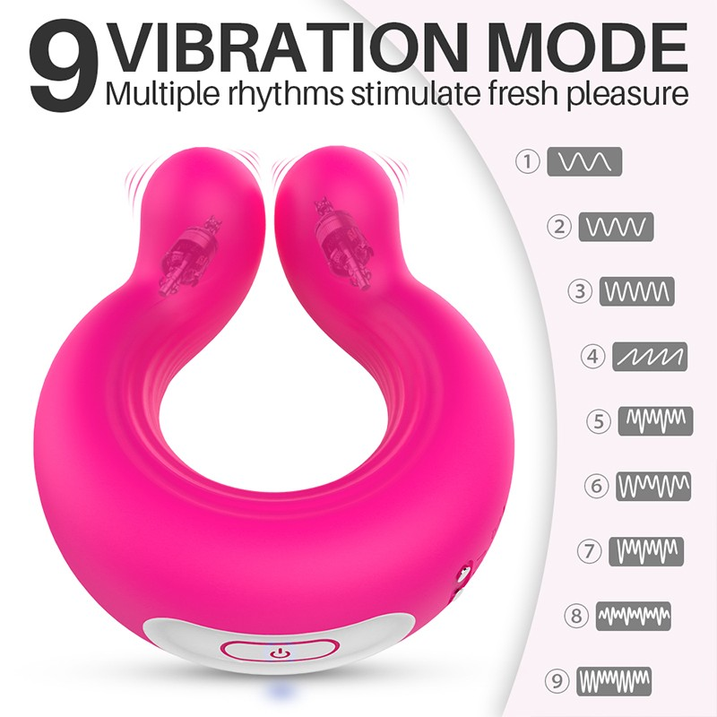 ANEL PENIANO COM VIBRA LONDON COM 09 MODOS DE VIBRAÇÃO VIA USB - Imagem 6