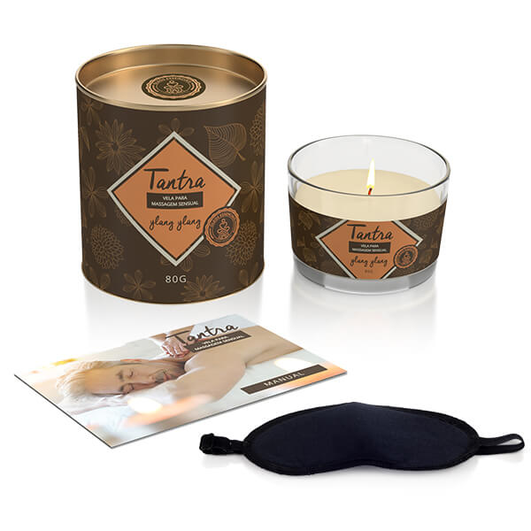VELA PARA MASSAGEM SENSUAL YLANG YLANG 80G