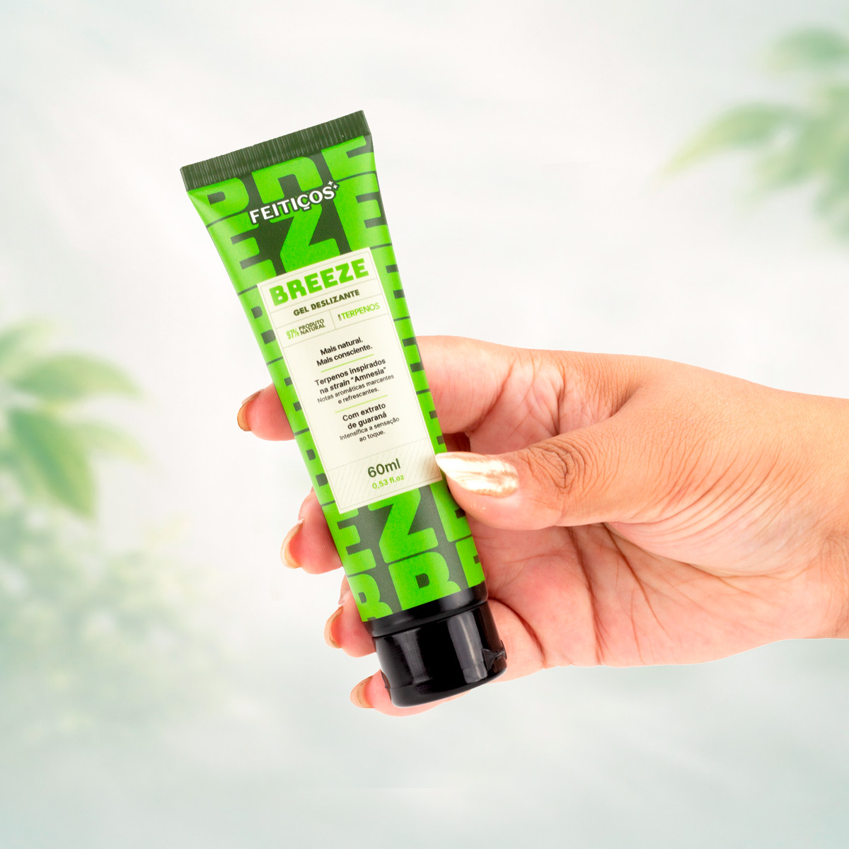 BREEZE GEL DESLIZANTE COM TORPENOS 60ML FEITIÇOS - Imagem 2