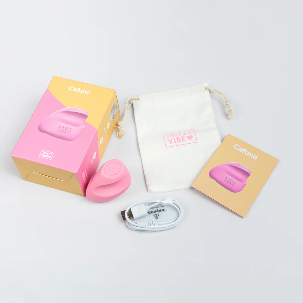 DEDEIRA VIBRATÓRIA SWEET CAFUNÉ COM 10 MODOS DE VIBRAÇÃO VIA USB A SÓS - Imagem 2